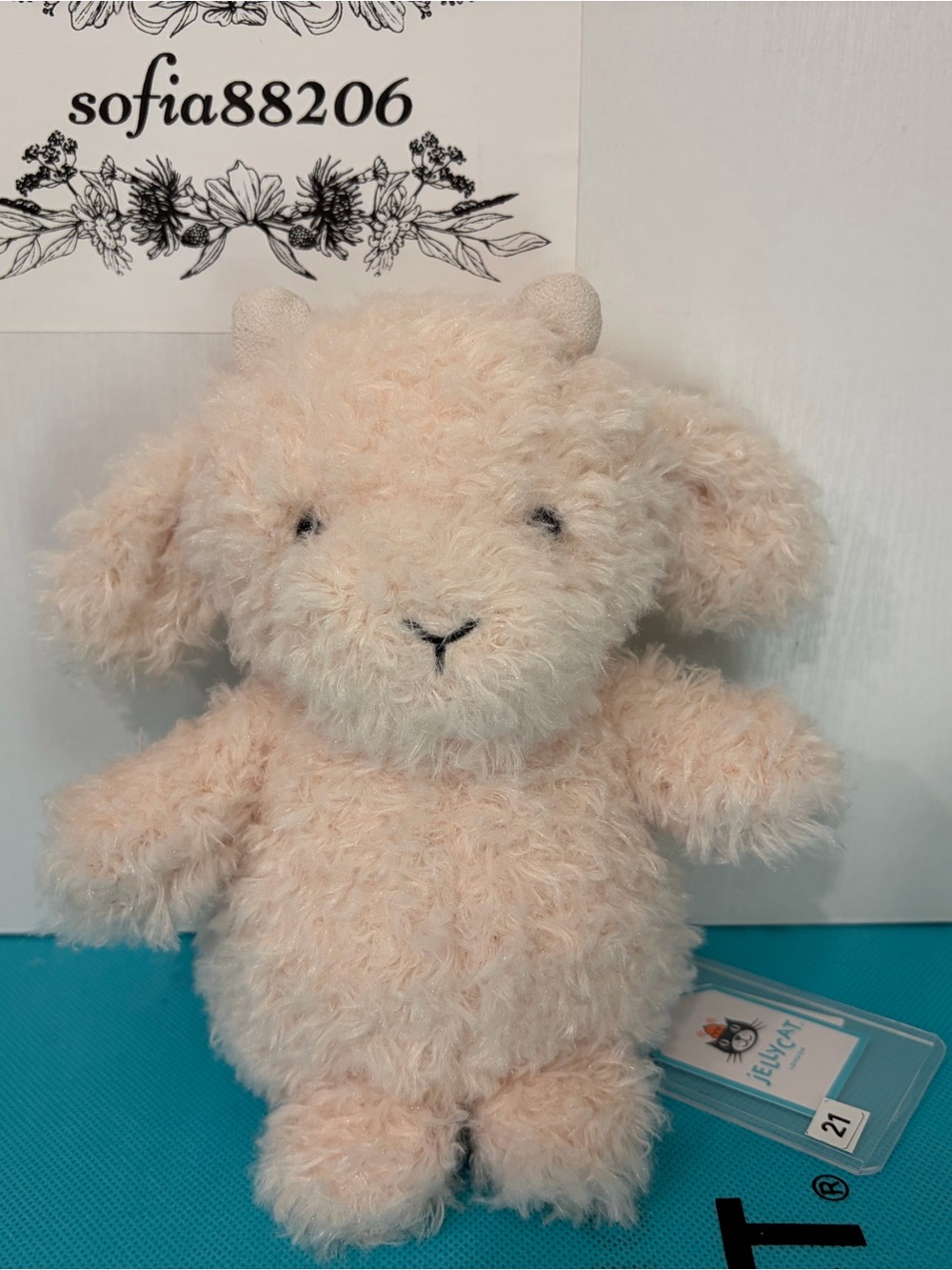 #021 Jellycat Little Goat - Authentic - NWT